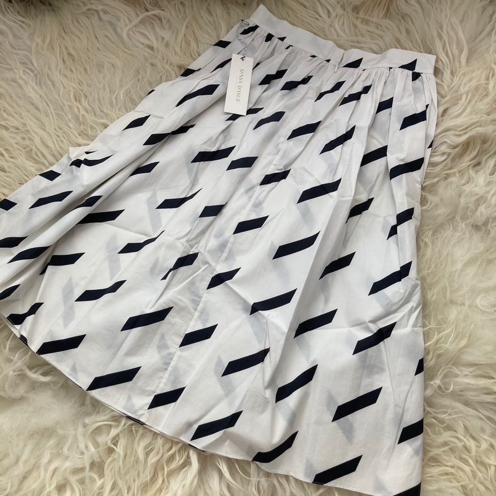 TANYA TAYLOR Gwen Striped Skirt - Picture 12 of 16
